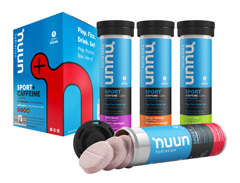 Nuun Sport Mix - Mixed Pack with Caffeine