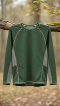 Moisture-wicking adventure base layer
