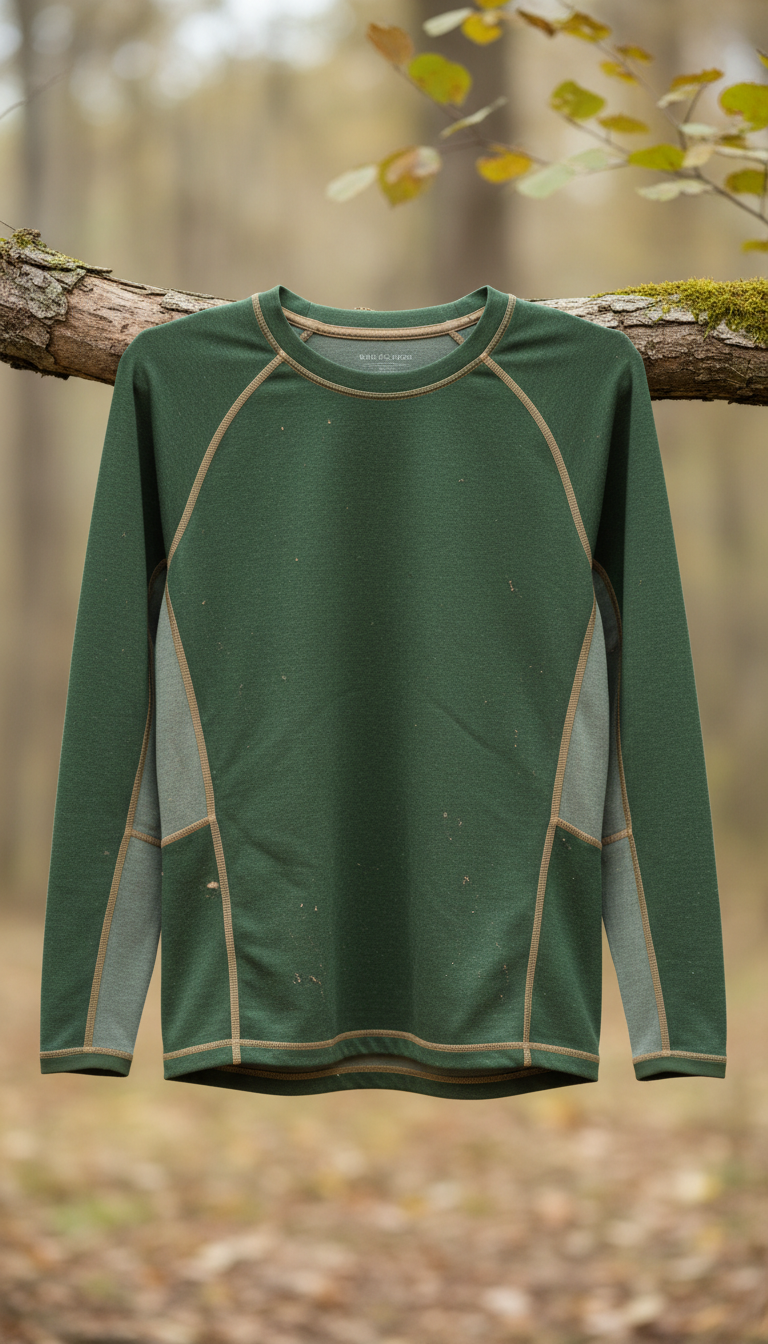 Moisture-wicking adventure base layer