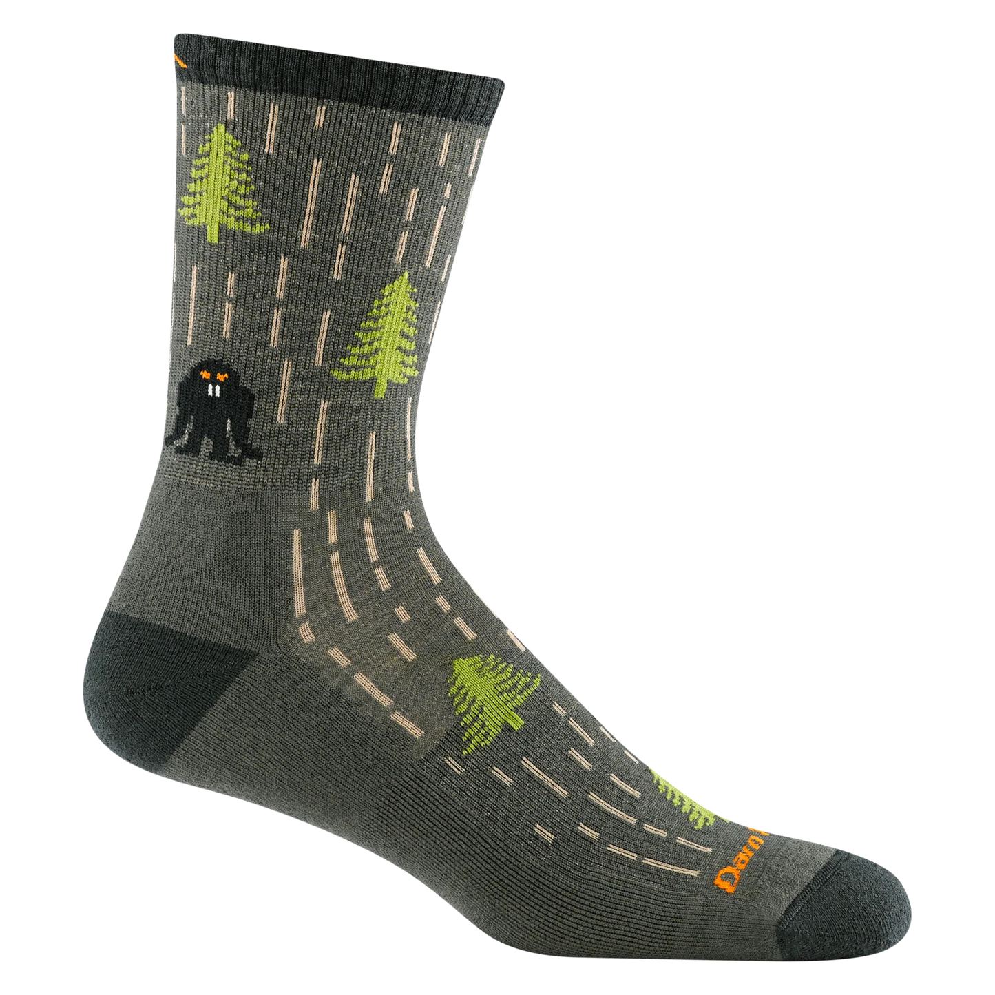 Men's Yarn Goblin Micro Crew Lightweight Hiking Sock 5015 -  Darn Tough