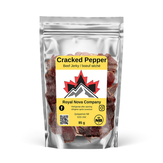 Cracked Pepper Beef Jerky - Royal Nova