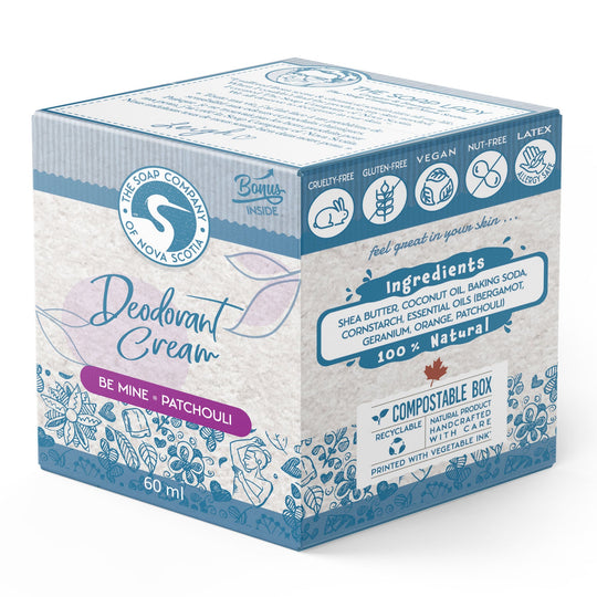 Deodorant Cream - The Soap Company of Nova Scotia