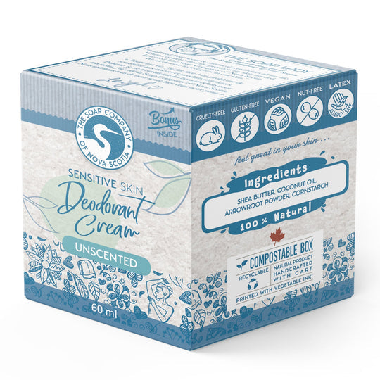 Deodorant Cream - The Soap Company of Nova Scotia