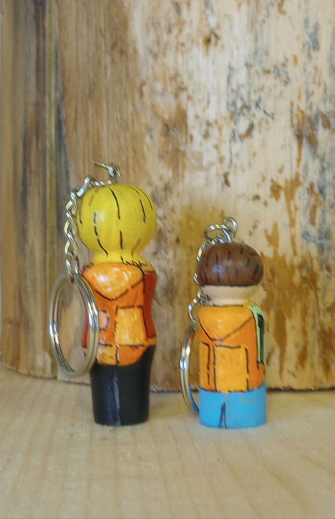 Hiking Pals Keychain