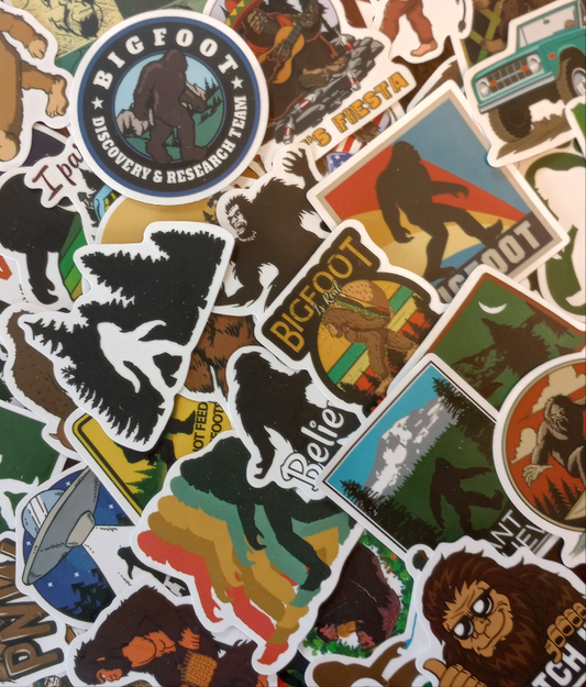 Bigfoot Inspired Stickers - Assorted