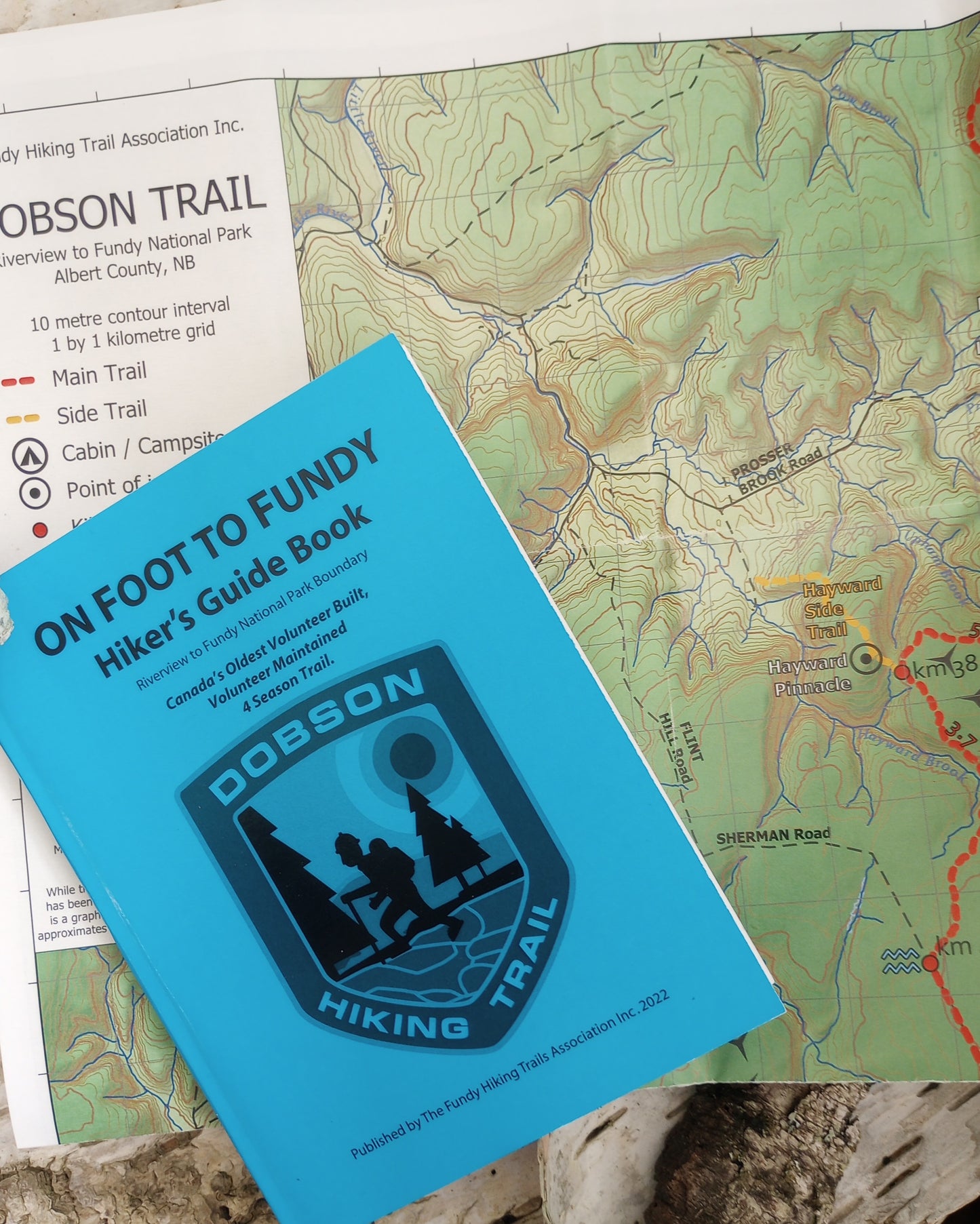 On Foot To Fundy Hiker's Guide Book - Dobson Hiking Trail