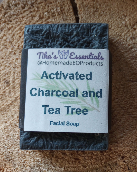 Activated Charcoal and Tea Tree Soap