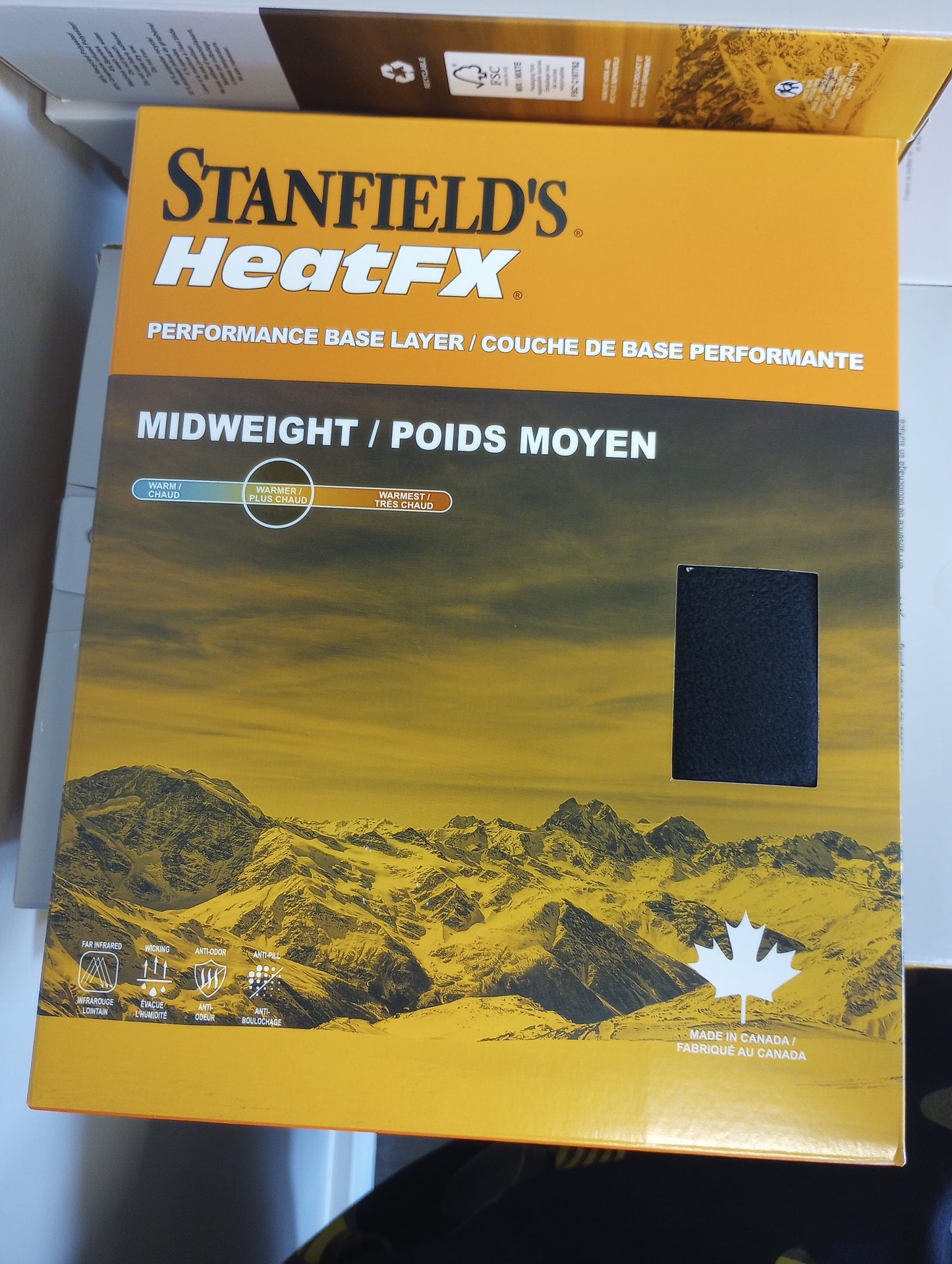 Stanfield's HeatFX Midweight Performance Base Layer Top