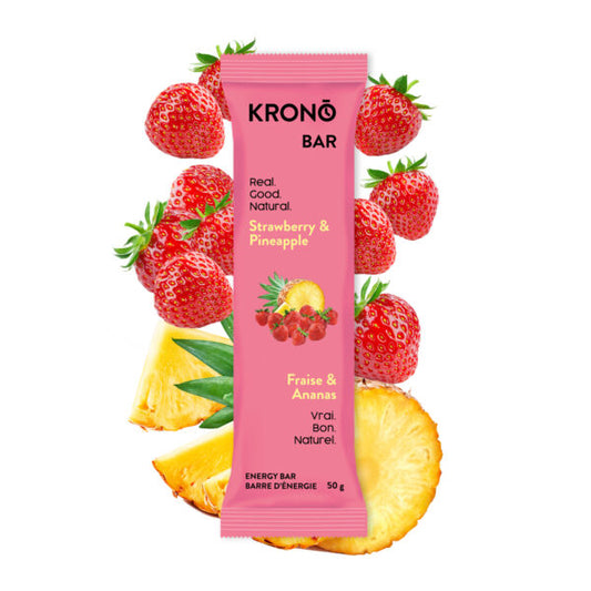 Krono Strawberry and Pineapple Energy Bar