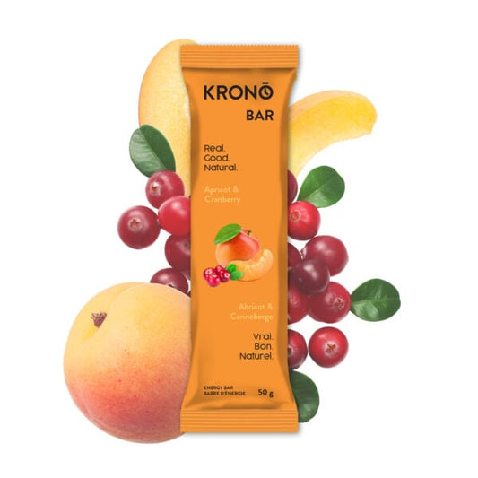 Krono Apricot and Cranberry Energy Bar