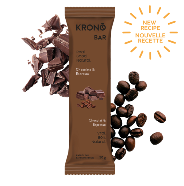 Krono Chocolate and Espresso Energy Bar