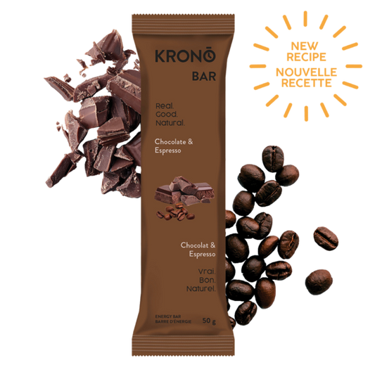 Krono Chocolate and Espresso Energy Bar