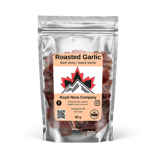 Roasted Garlic Beef Jerky - Royal Nova