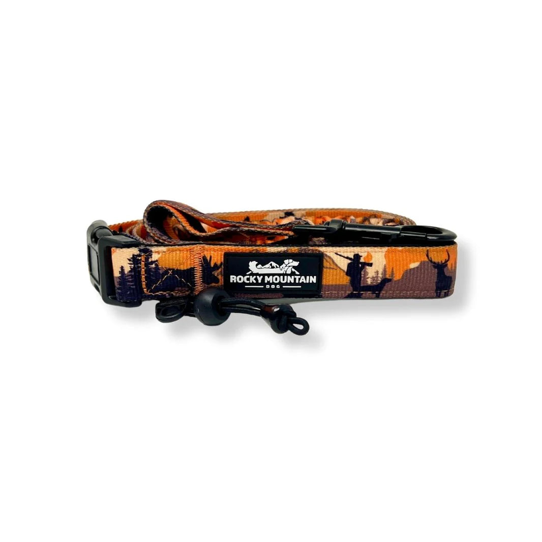 Ranger All-Mountain Dog Leash -  Orange Camo - Rocky Mountain