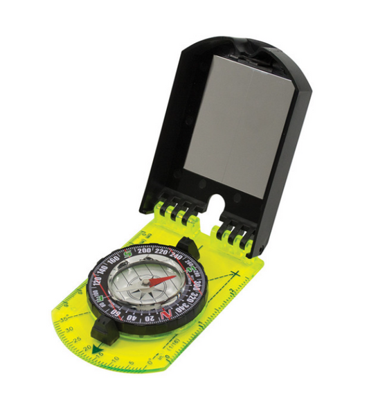 Hi-Viz Folding Map Compass