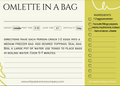 Omlette In A Bag
