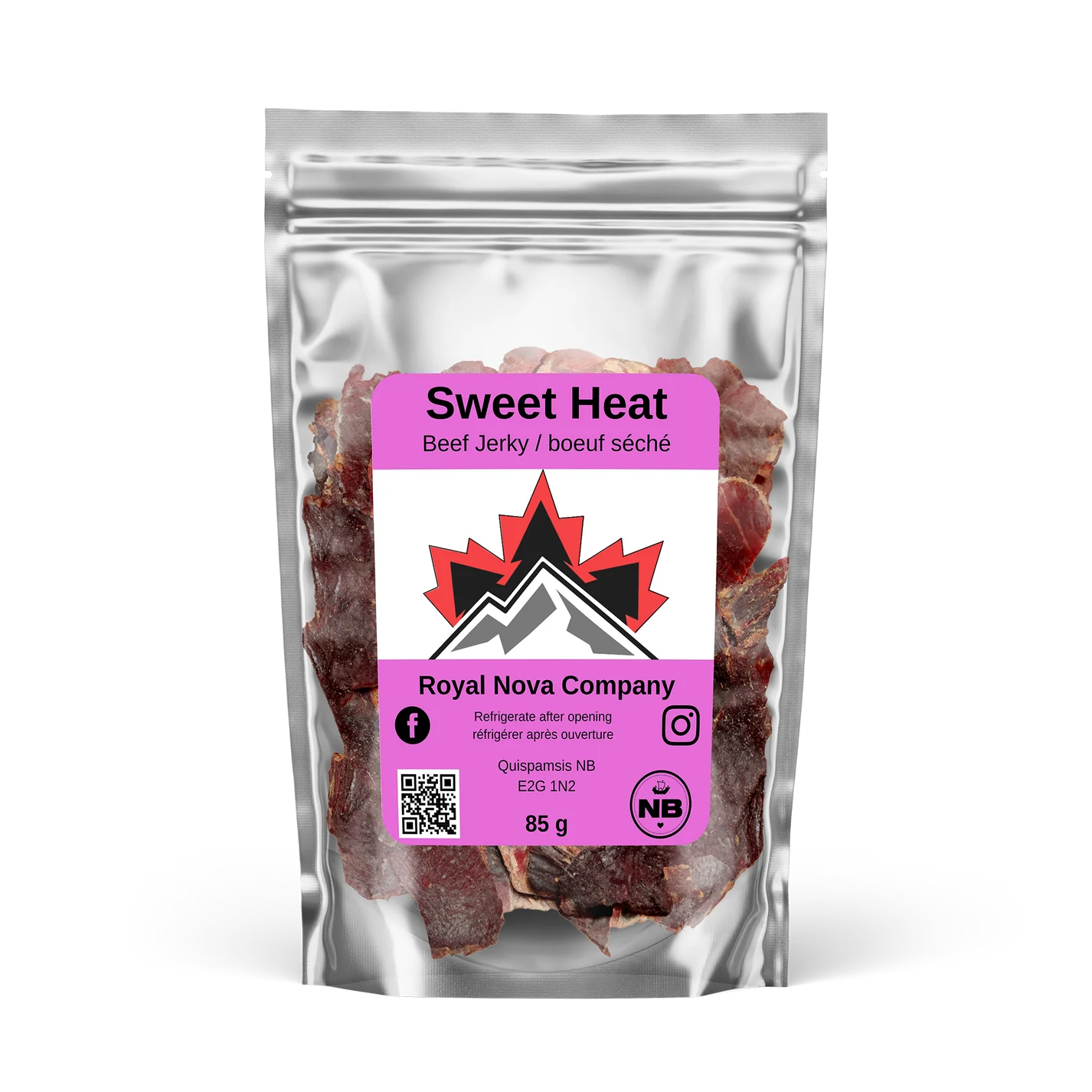 Sweet Heat Beef Jerky - Royal Nova