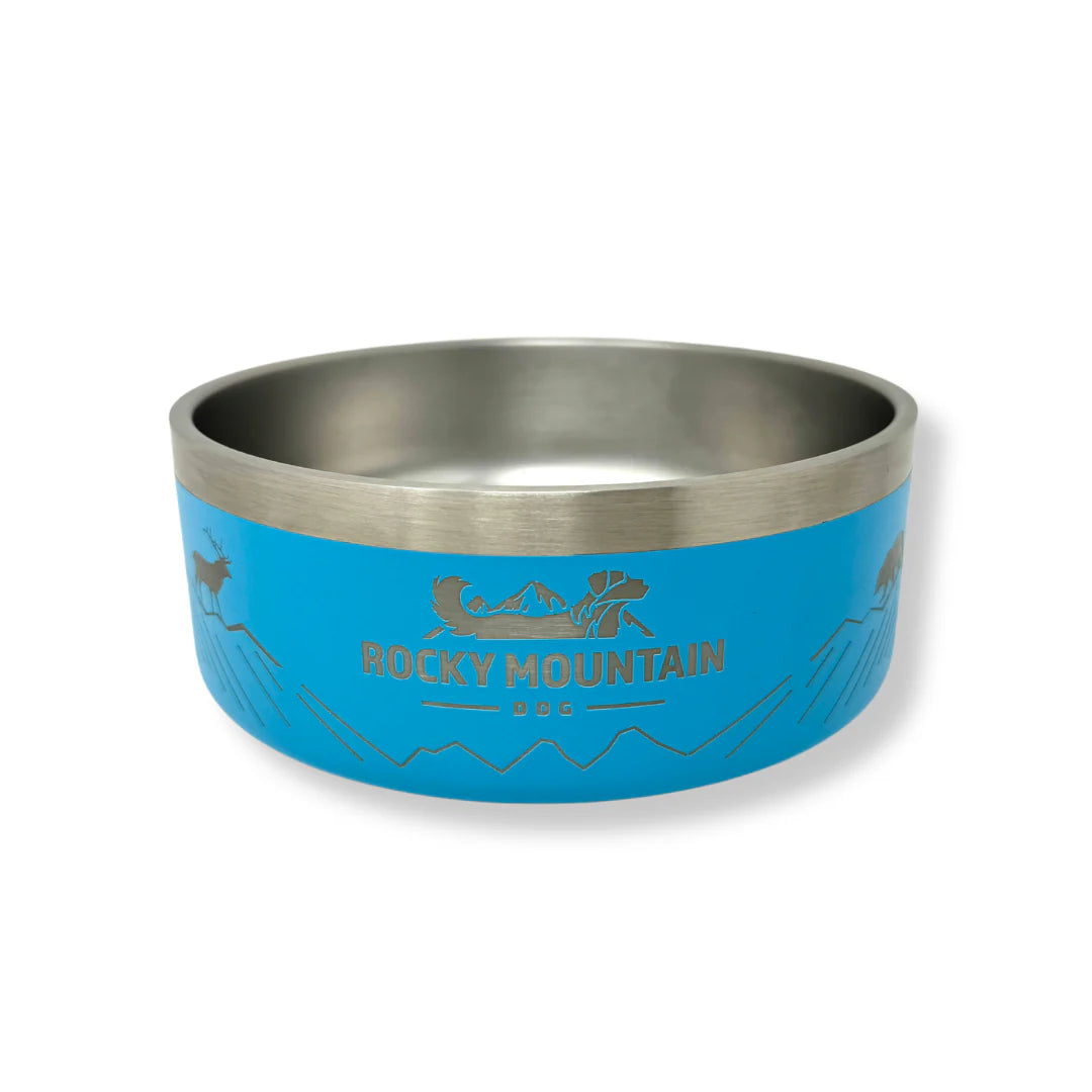 Stainless Steal 32 Oz Dog Bowl - Rocky Mountain