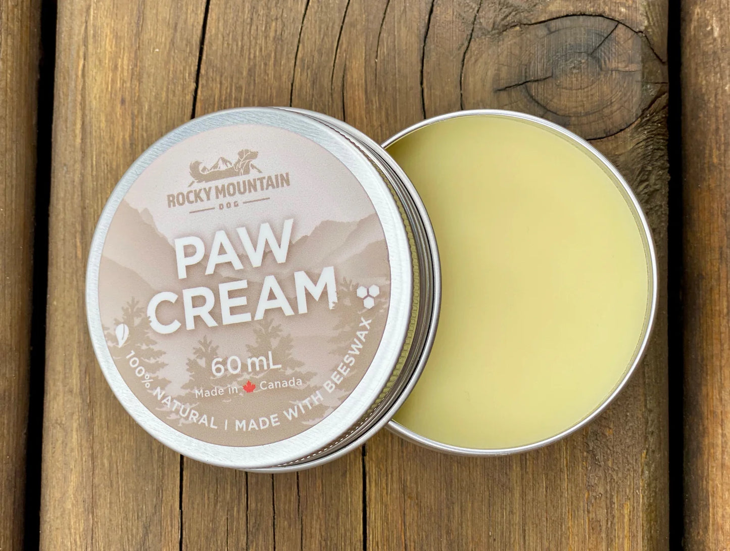 Organic Dog Paw and Nose Cream - Rocky Mountain